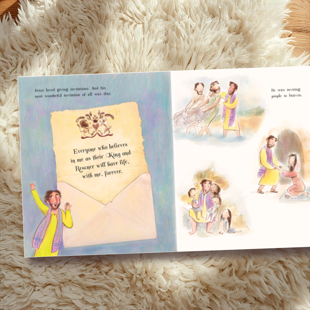 The Awesome Super Fantastic Forever Party Christian children’s book – story about heaven, eternity, and Jesus’ forever celebration.