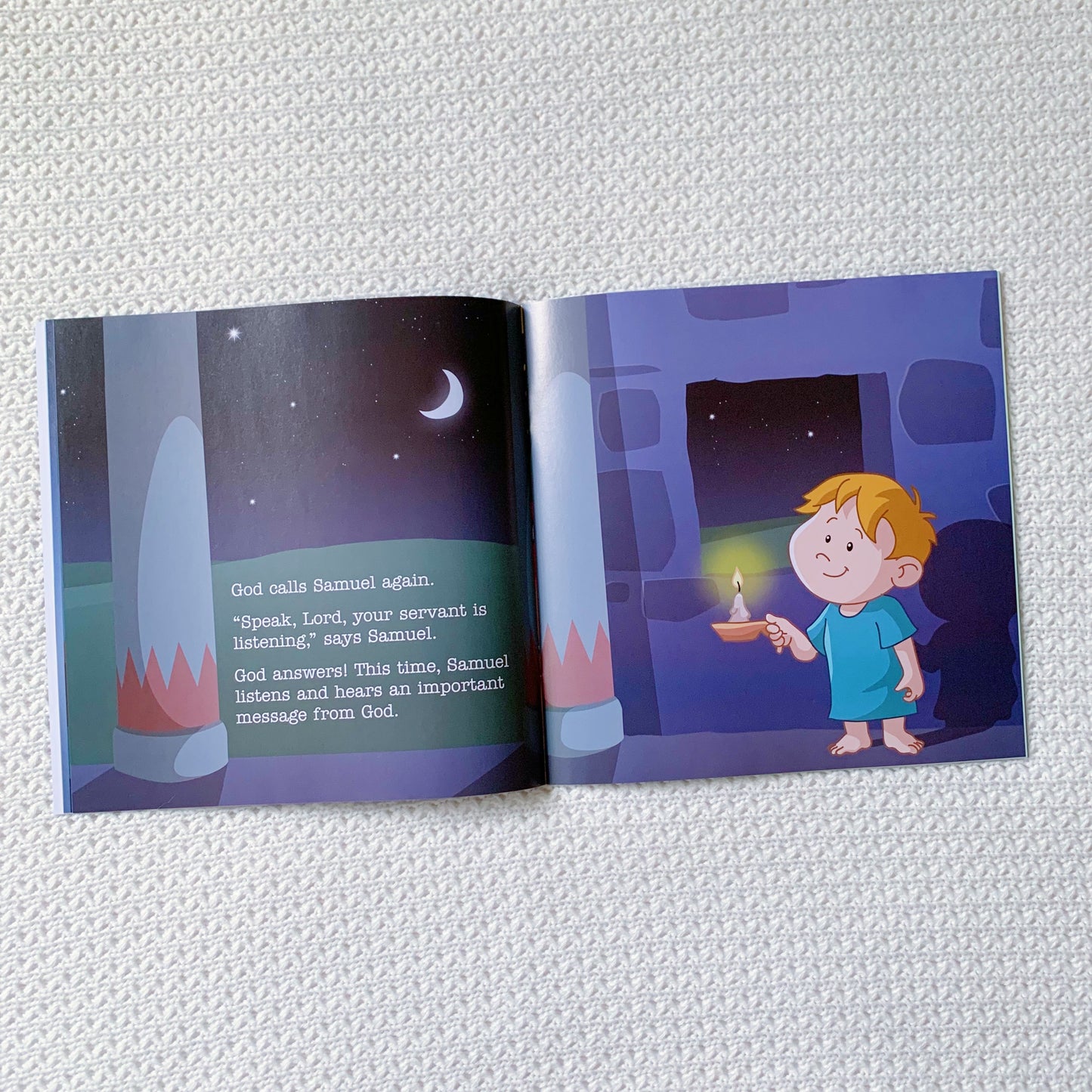 Little Bible Heroes: Samuel + The Little Maid (Flip Over Book)