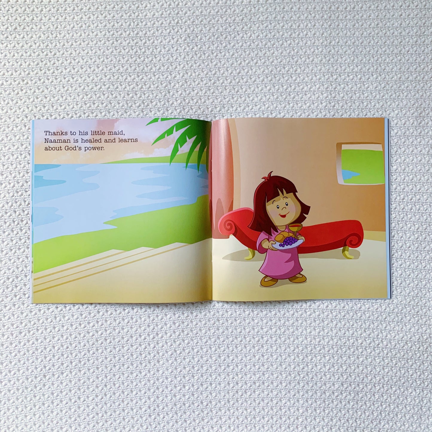 Little Bible Heroes: Samuel + The Little Maid (Flip Over Book)