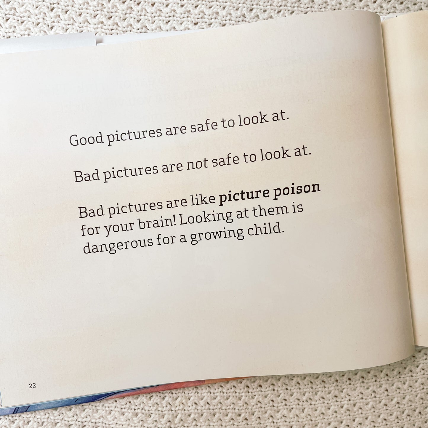 Good Pictures Bad Pictures Jr: A simple plan to protect young minds