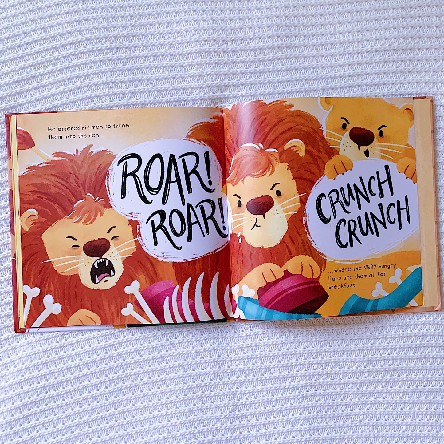 Daniel and the Very Hungry Lions children’s Bible storybook – Daniel 6 retelling about God’s protection and courage.