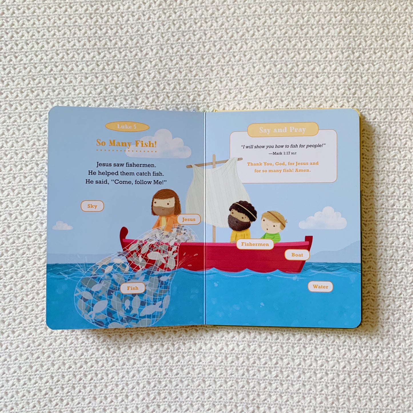 Say and Pray Bible: First Words, Stories, and Prayers
