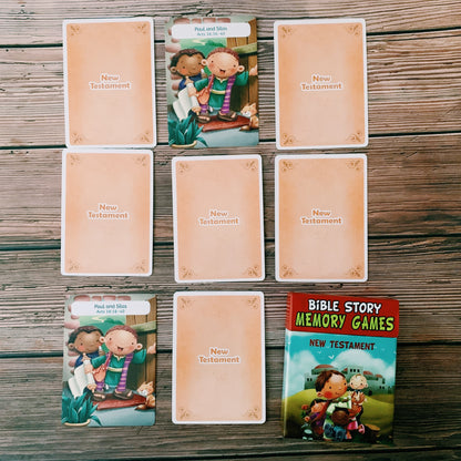 Bible Story Memory Game Card Set