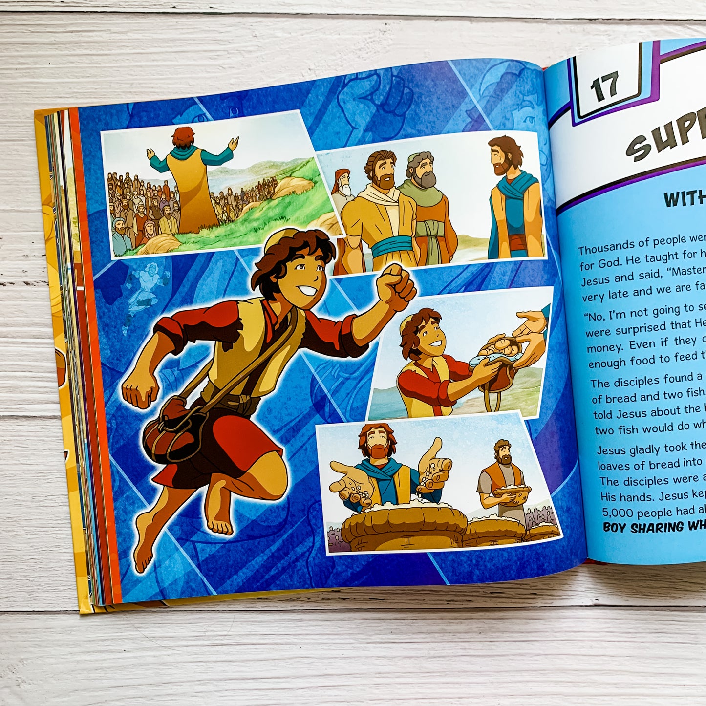 Super Heroes Storybook: Strong and brave Bible heroes who changed the world for Jesus