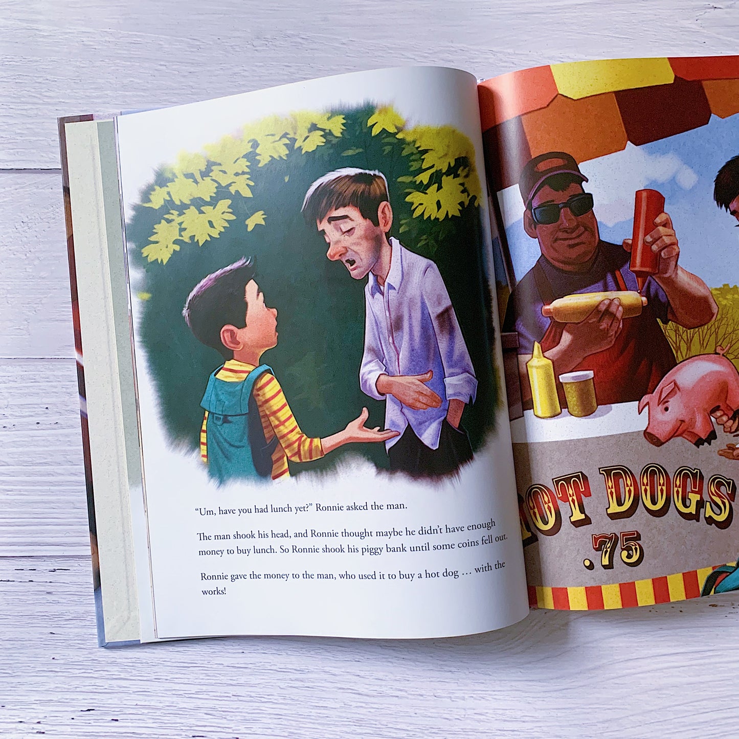 Ronnie Wilson’s Gift Christian children’s book – story about giving, kindness, and loving like Jesus.
