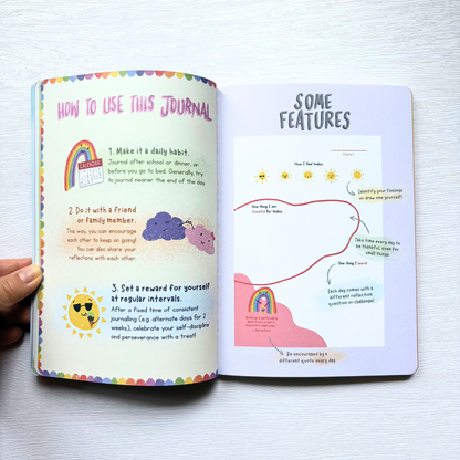 A Thankful Heart Is a Happy Heart Christian gratitude journal for children and families – by The Treasure Box Singapore.