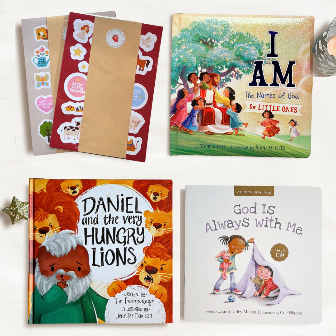 God Is Near Bundle – Christian story gift set for little ones about God’s love and courage.