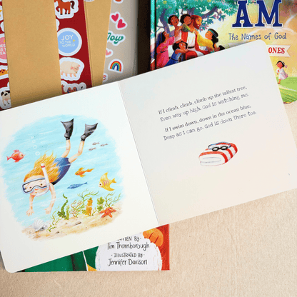 God Is Near Bundle – Christian story gift set for little ones about God’s love and courage.