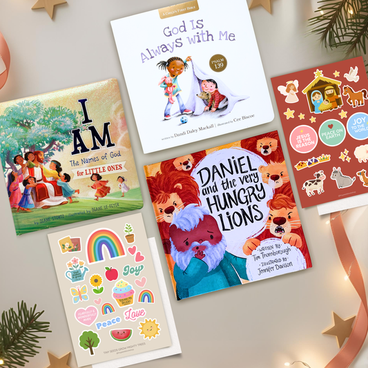 God Is Near Bundle – Christian story gift set for little ones about God’s love and courage.