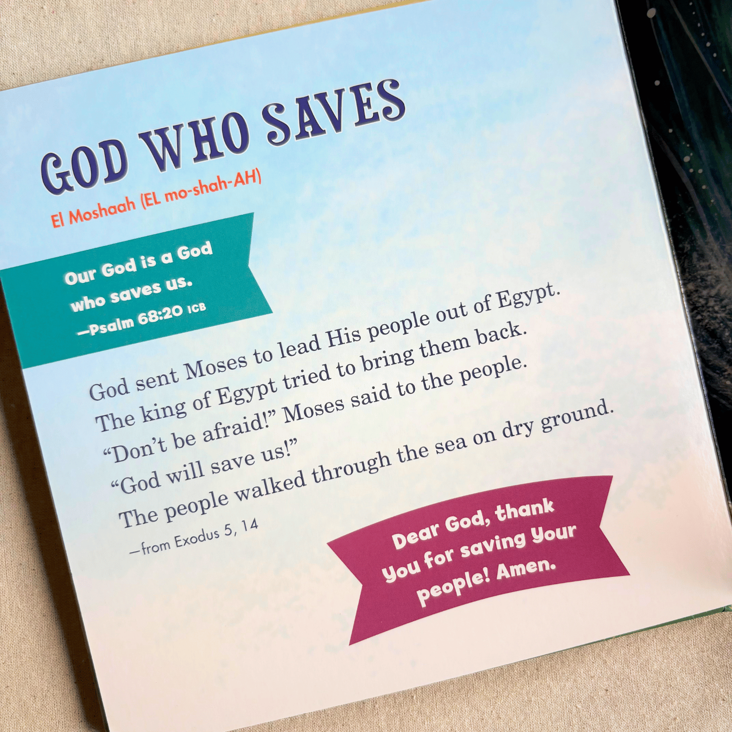 God Is Near Bundle – Christian story gift set for little ones about God’s love and courage.