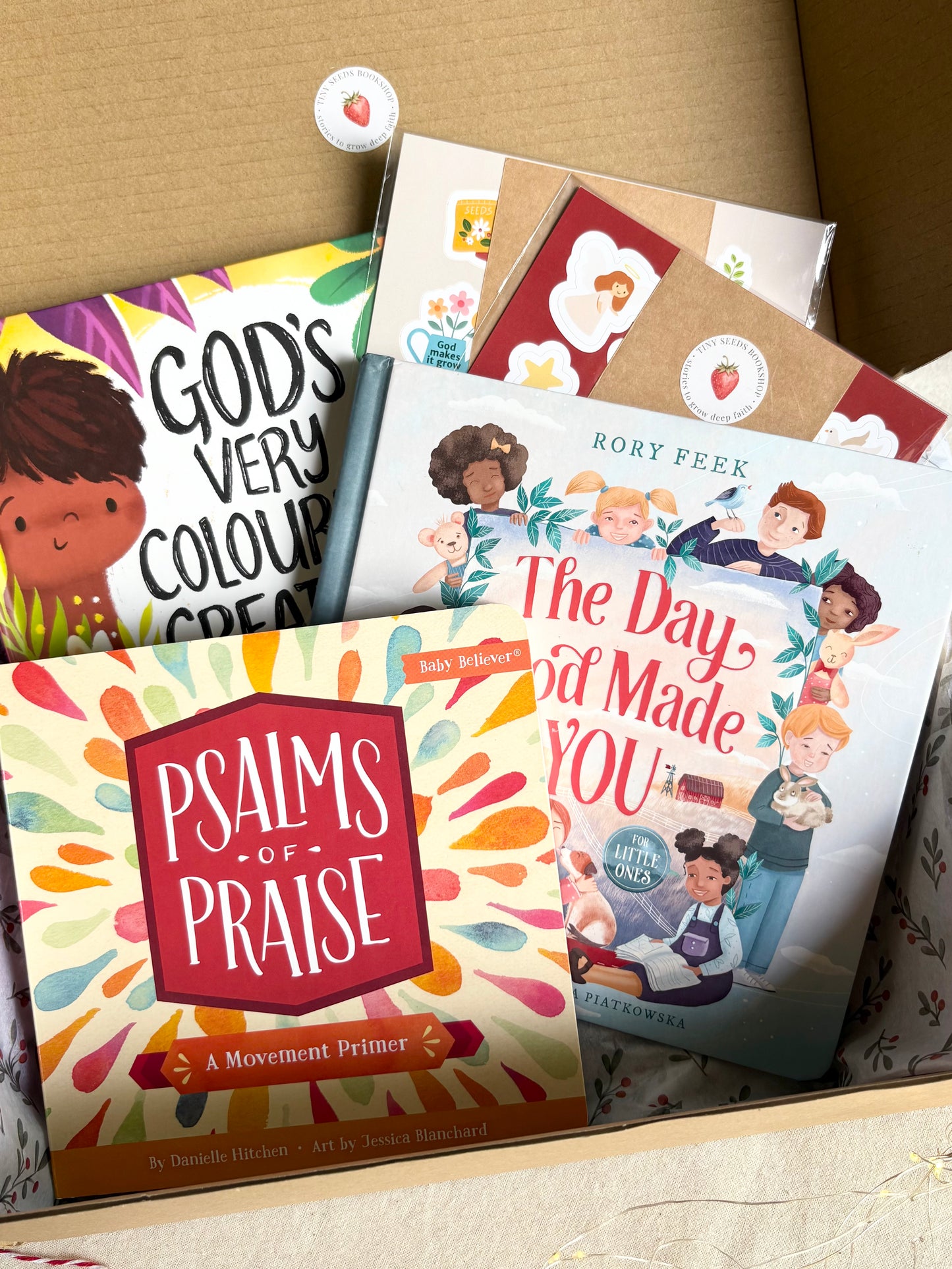 Creation & Praise Bundle – Christian story gift set for babies and toddlers celebrating God’s creation.