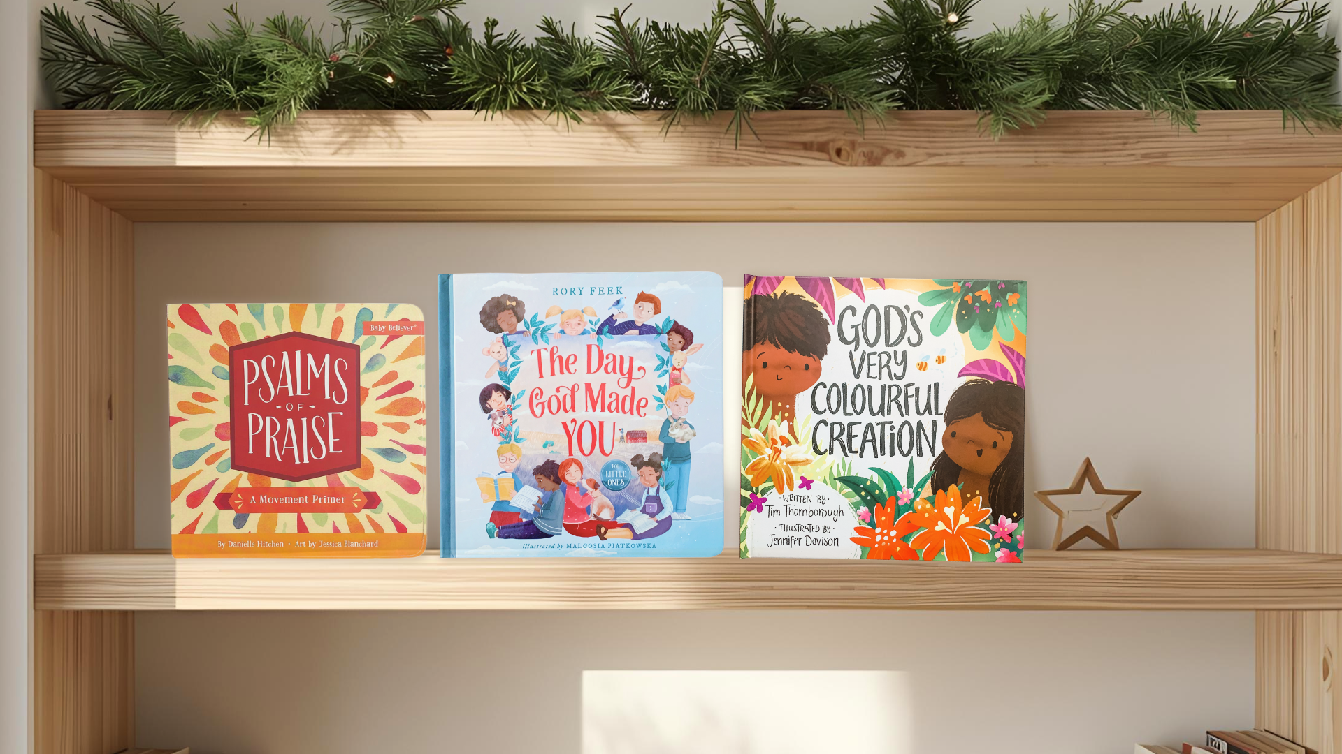 Creation & Praise Bundle – Christian story gift set for babies and toddlers celebrating God’s creation.