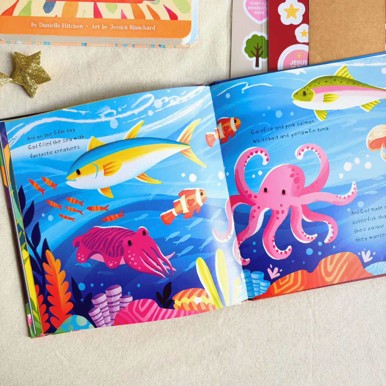 Creation & Praise Bundle – Christian story gift set for babies and toddlers celebrating God’s creation.