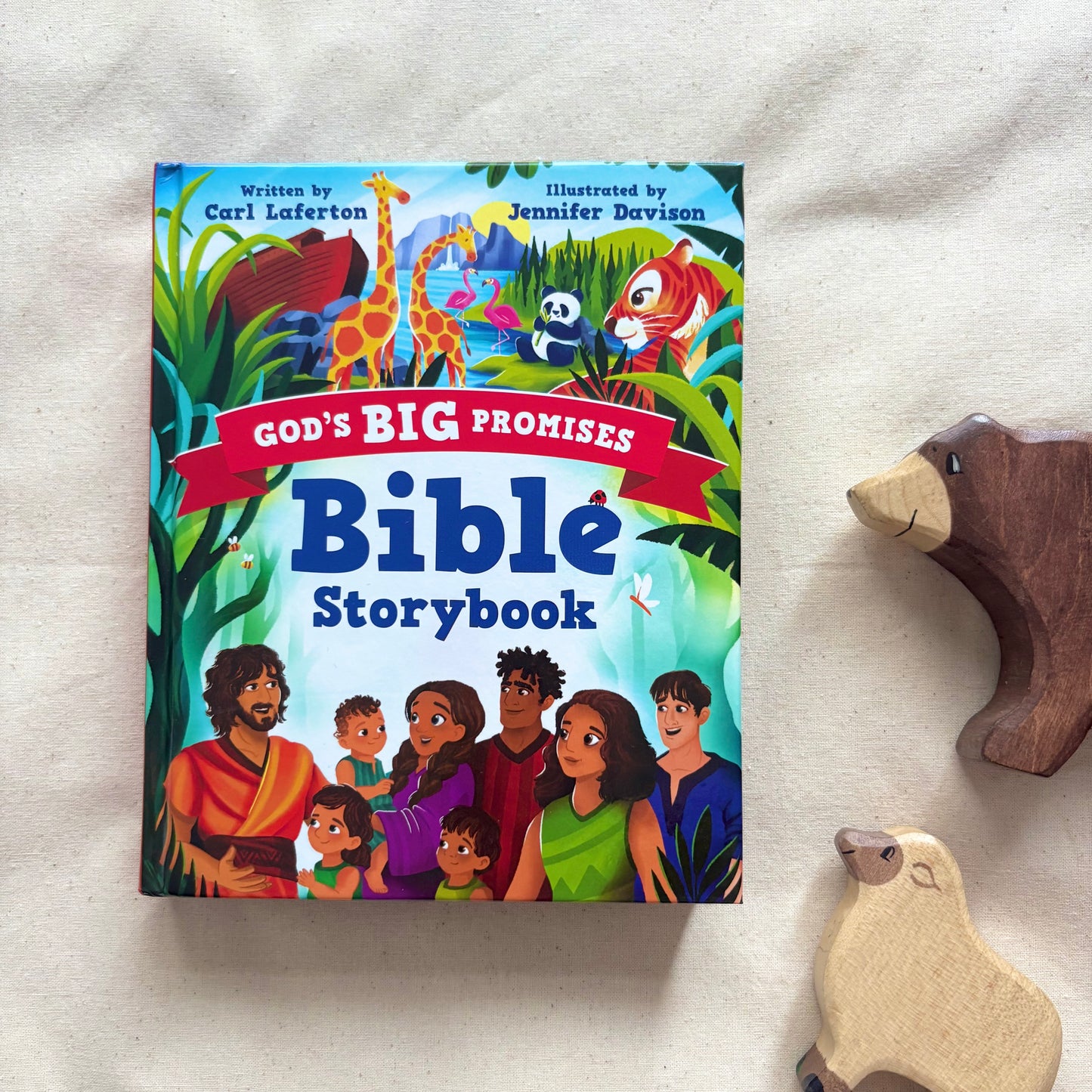 God’s Big Promises Bible Storybook – Christian children’s Bible about God’s promises and love.