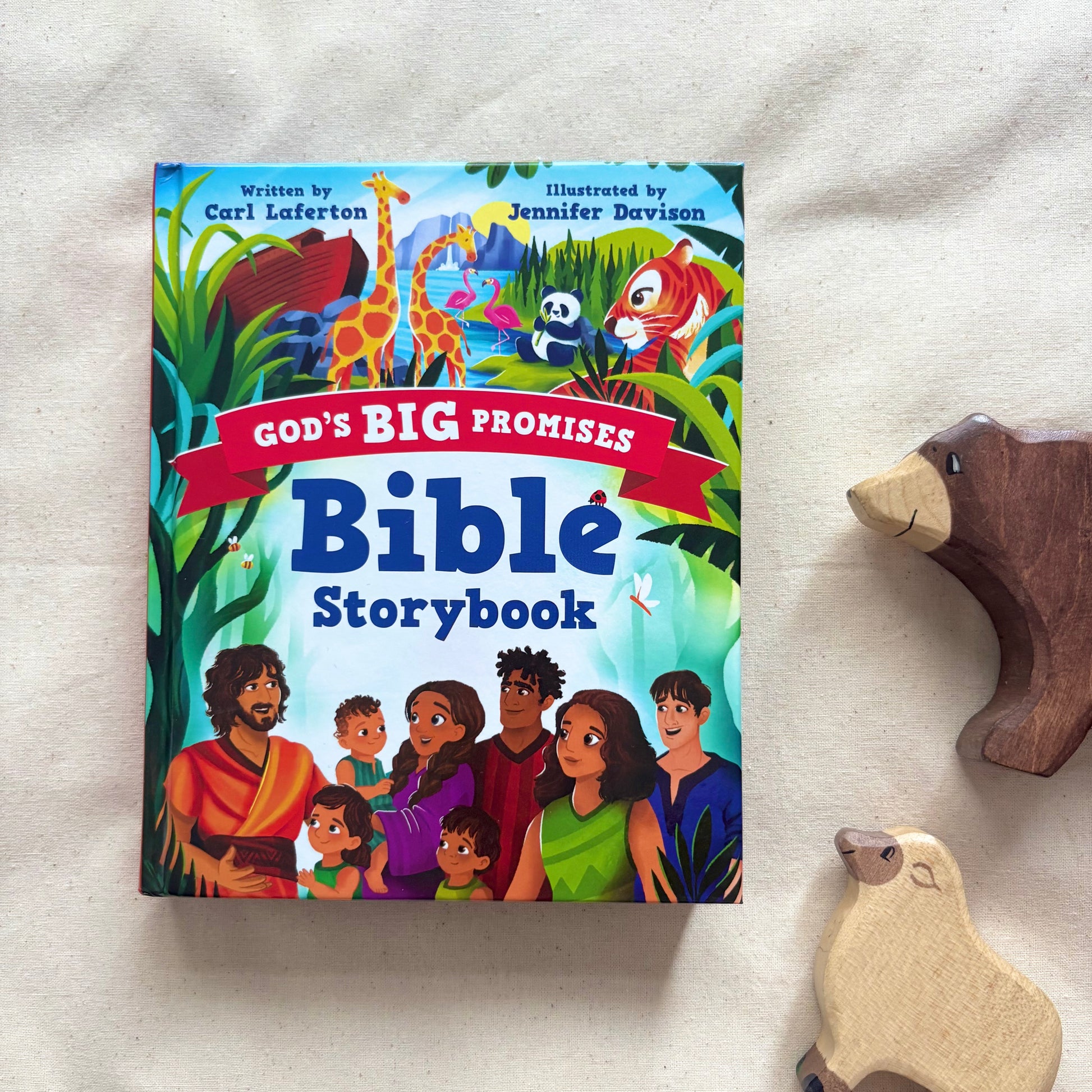 God’s Big Promises Bible Storybook – Christian children’s Bible about God’s promises and love.