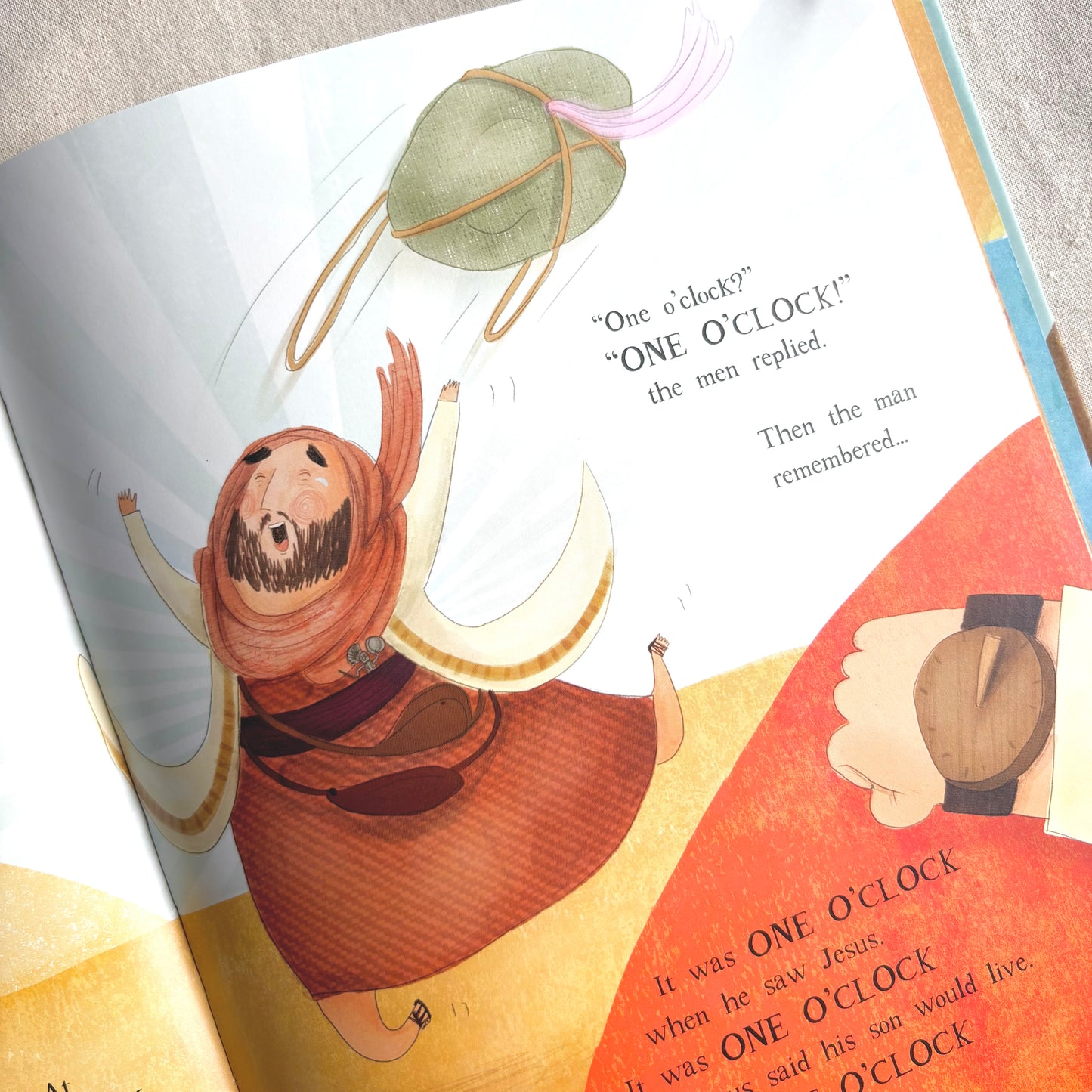 The Miracle of Jesus Storytime Bundle – Christian children’s gift set with The One O’Clock Miracle and faith stickers.