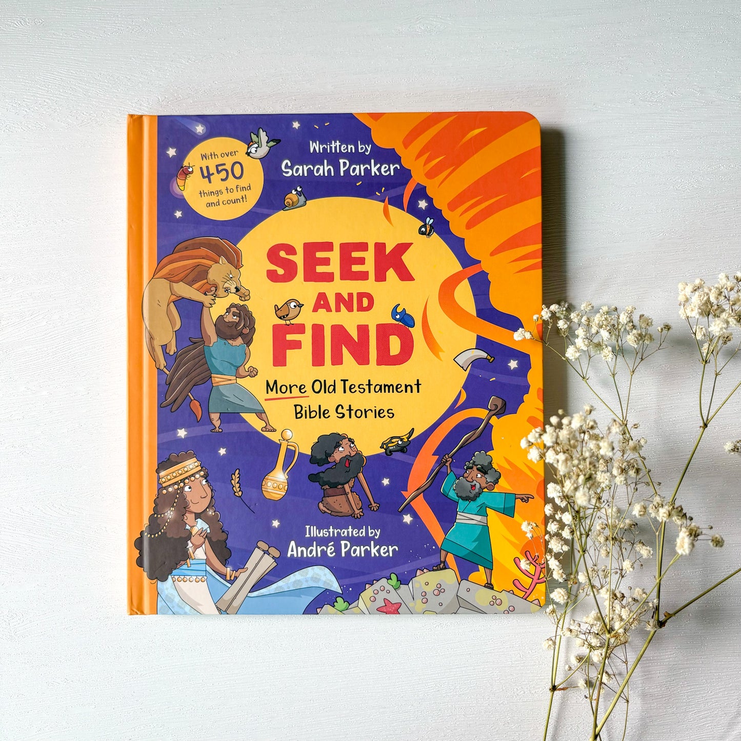 Seek and Find More Old Testament Bible Stories – Christian children’s seek-and-find book about God’s faithfulness and love.