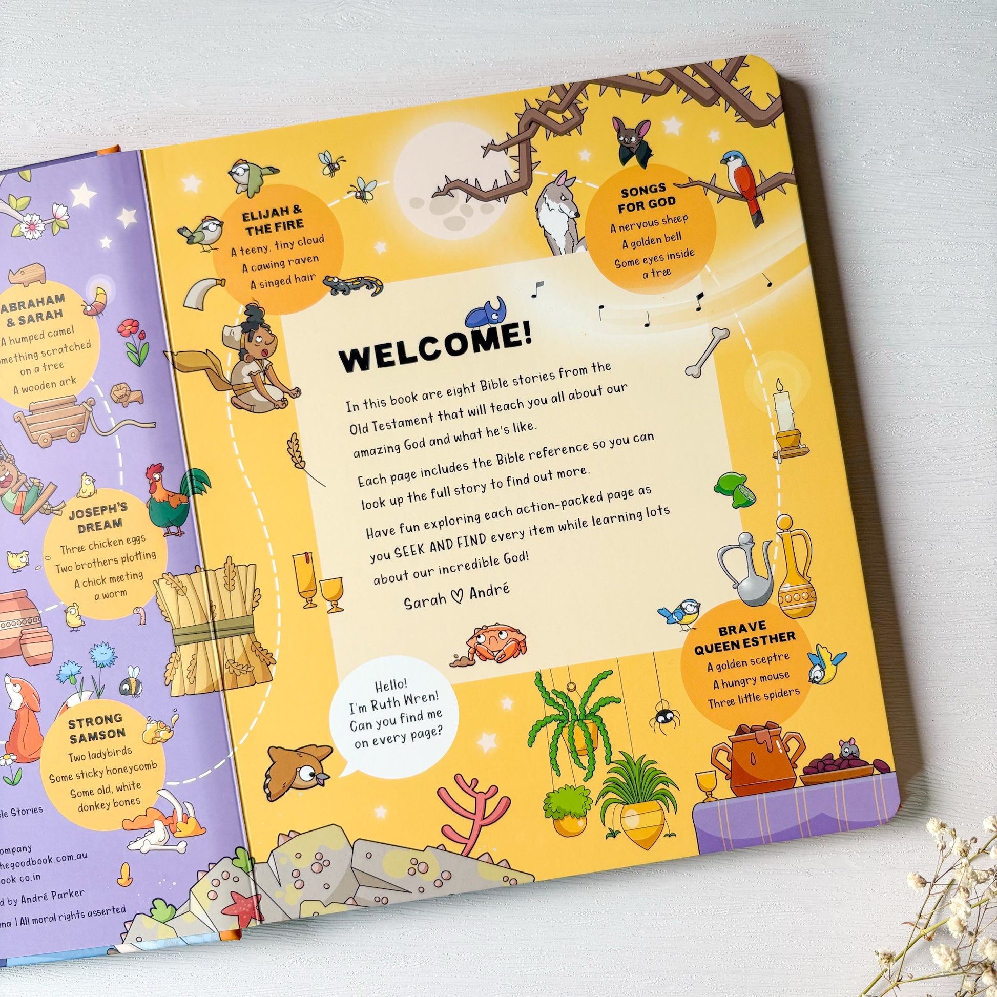 Seek and Find More Old Testament Bible Stories – Christian children’s seek-and-find book about God’s faithfulness and love.