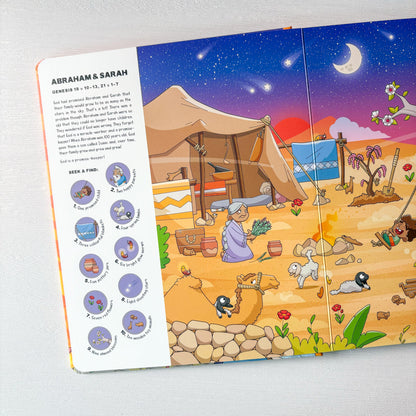 Seek and Find More Old Testament Bible Stories – Christian children’s seek-and-find book about God’s faithfulness and love.