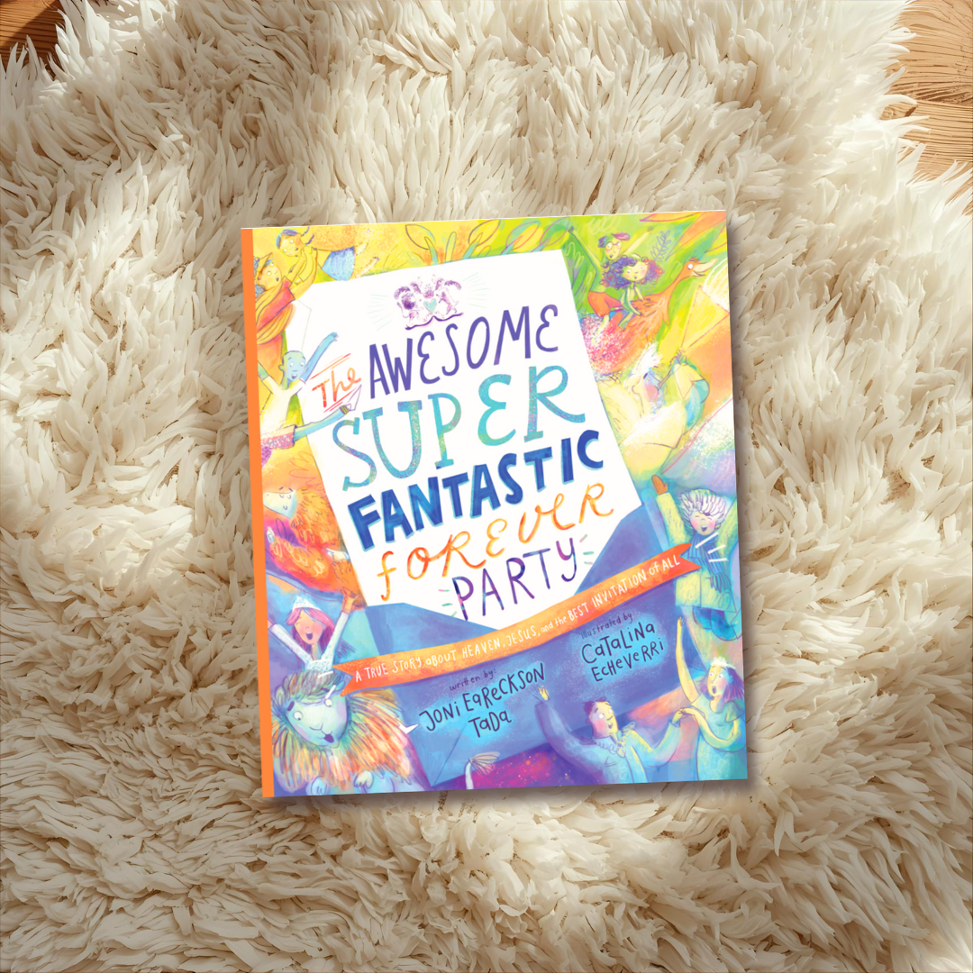 The Awesome Super Fantastic Forever Party Christian children’s book – story about heaven, eternity, and Jesus’ forever celebration.