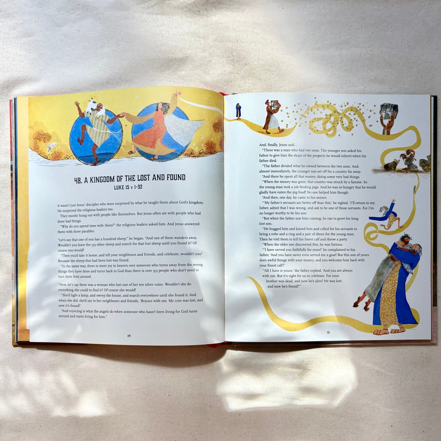 The Kingdom and the King Storybook Bible – Christian children’s Bible storybook about God’s kingdom from Genesis to Revelation.