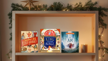 Truth for Growing Hearts Collection – Premium Christian gift set for children ages 5–10 with books and stickers.