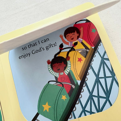 What Are Feelings For? Christian lift-the-flap board book for toddlers – faith-based story about emotions and God’s care.