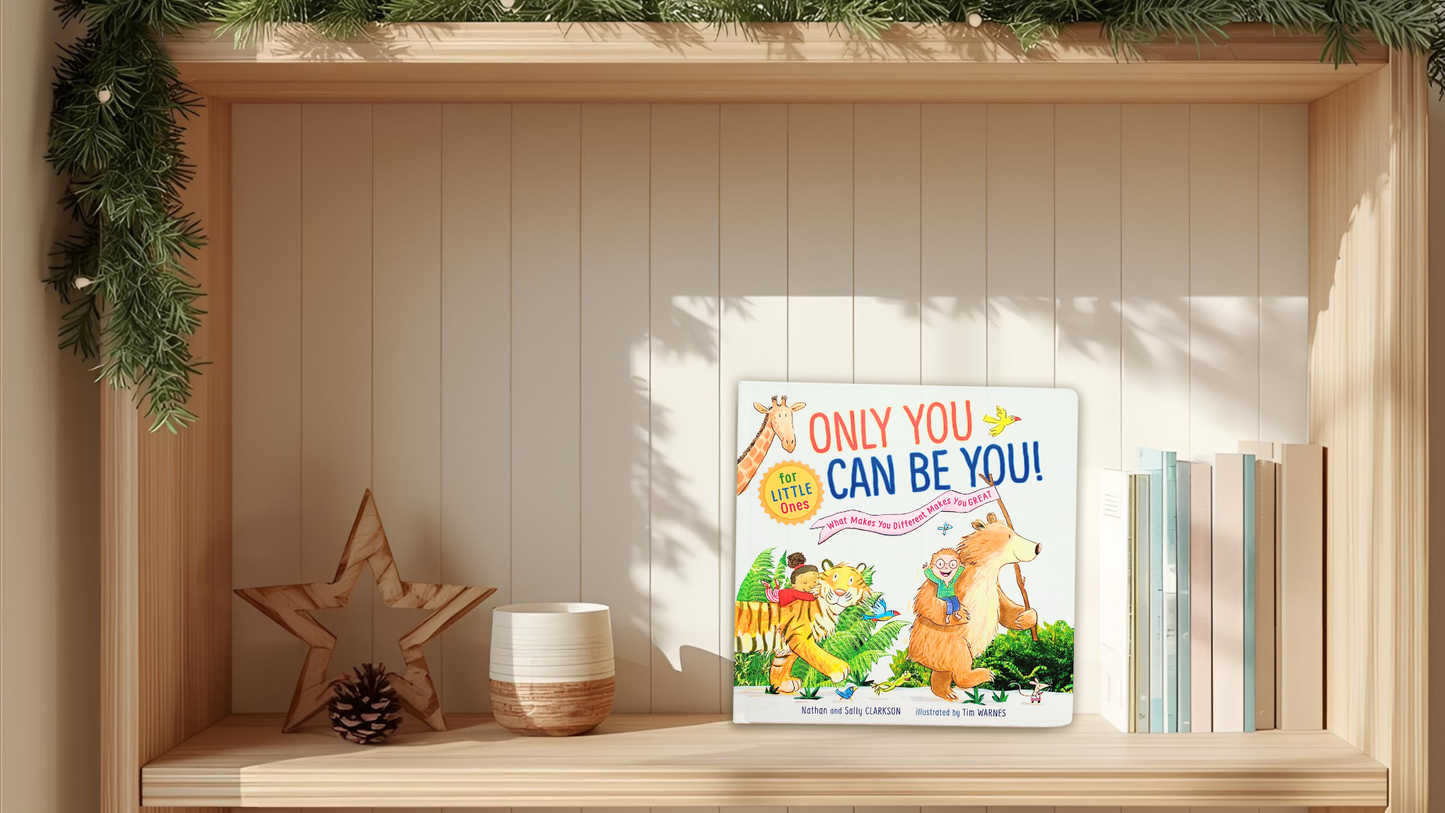 Wonderfully Made Bundle – Christian children’s gift set with Only You Can Be You and faith sticker packs.