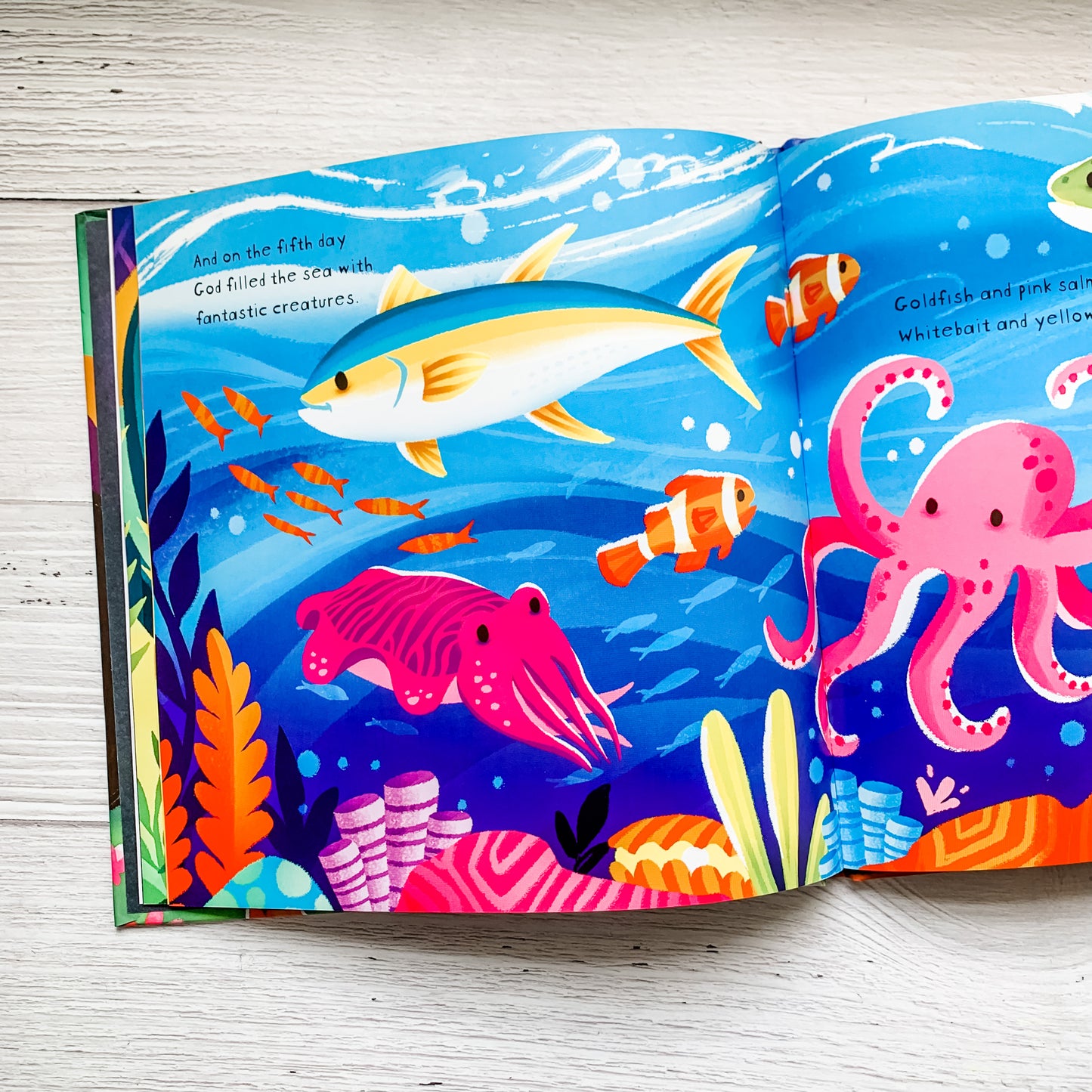 God’s Very Colourful Creation children’s Bible storybook – Genesis 1–2 story about God’s creation and love.