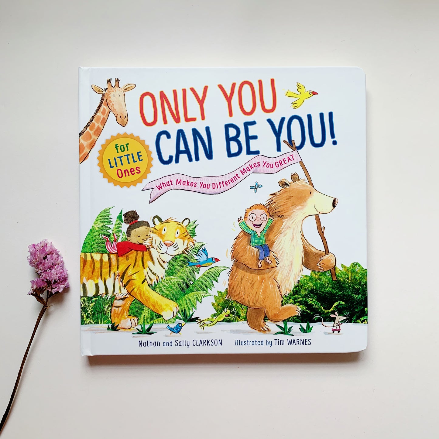 Only You Can Be You for Little Ones Christian board book – children’s story about God’s design and uniqueness.