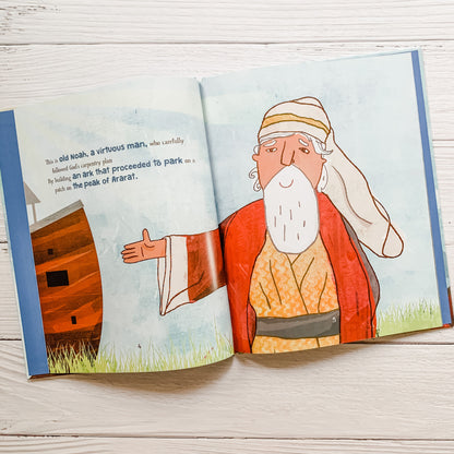 A Patch on the Peak of Ararat Christian children’s book – Noah’s Ark Bible story about God’s faithfulness and promises.