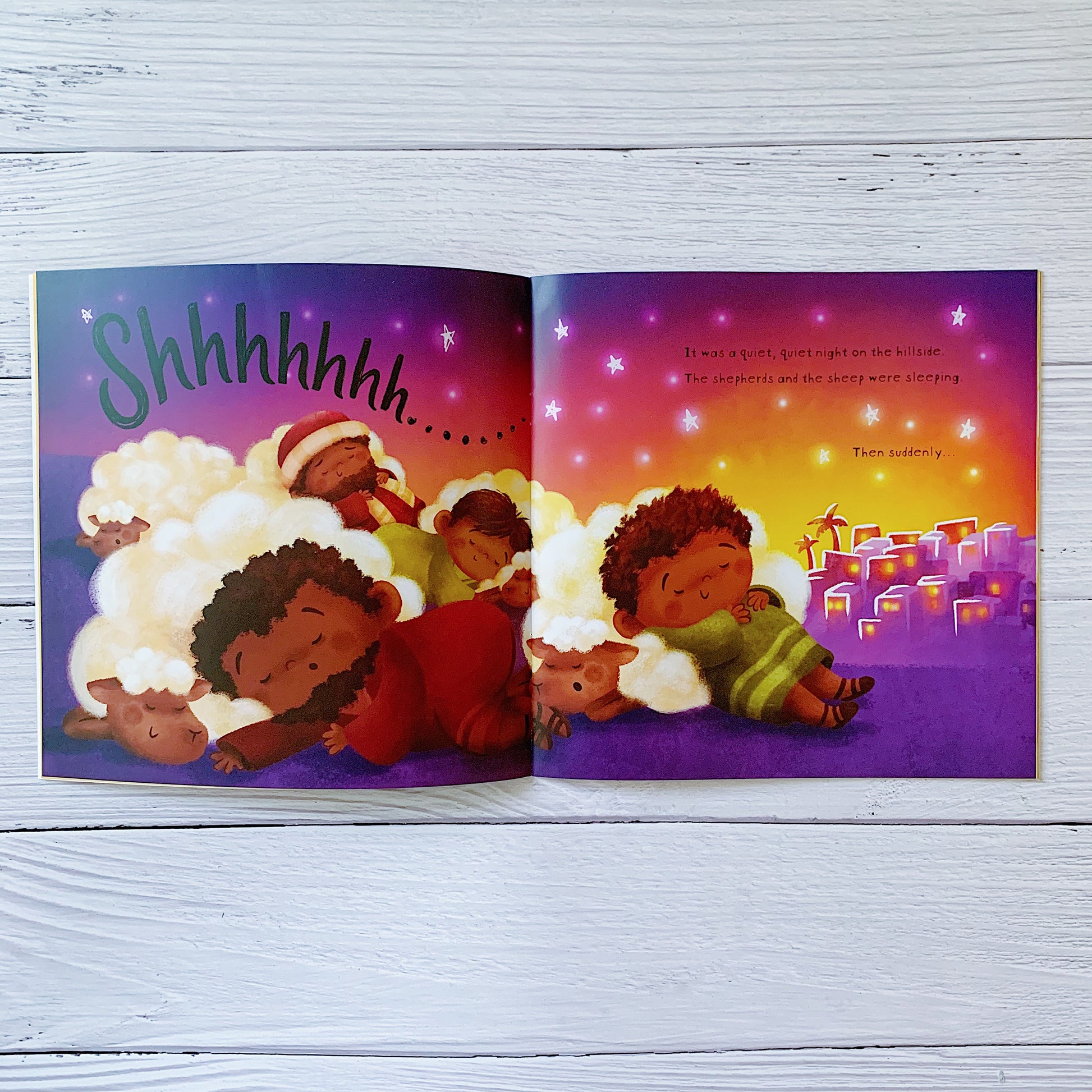 A Very Noisy Christmas children’s Bible storybook – joyful retelling of Jesus’ birth from Luke 2.