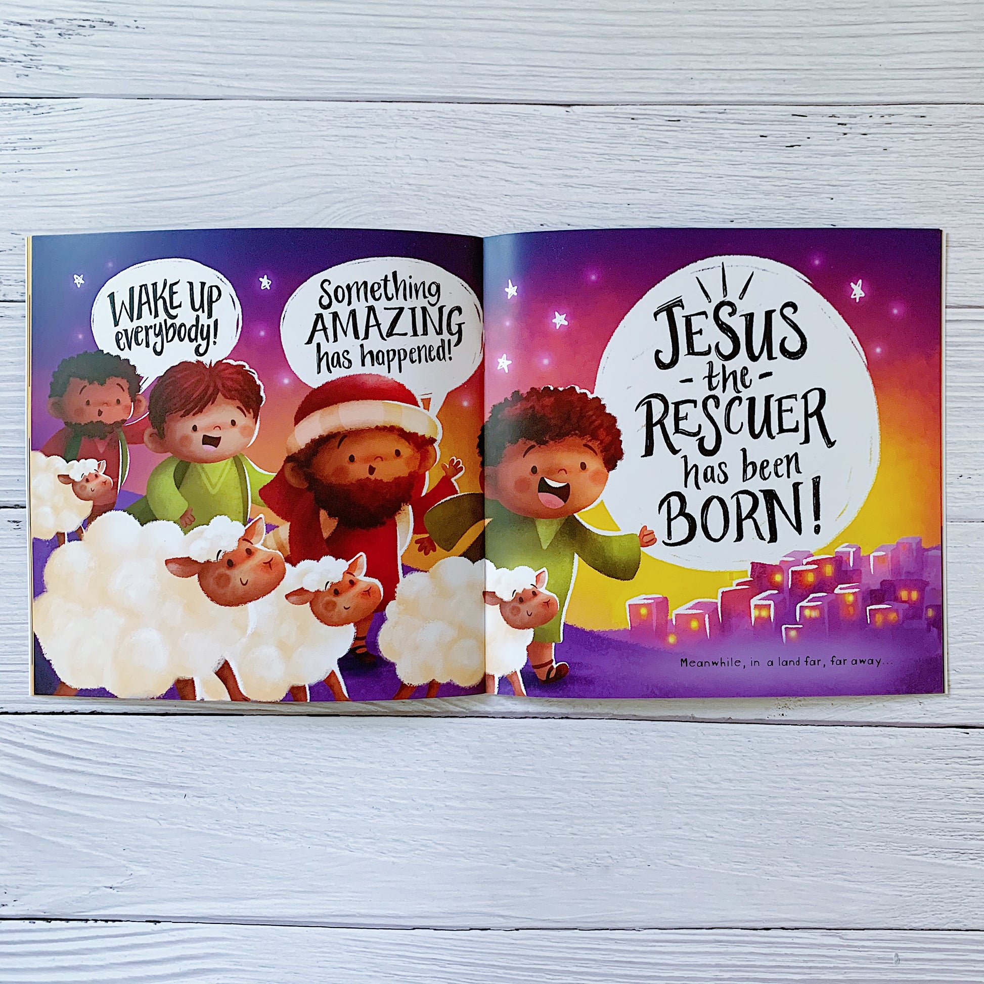 A Very Noisy Christmas children’s Bible storybook – joyful retelling of Jesus’ birth from Luke 2.