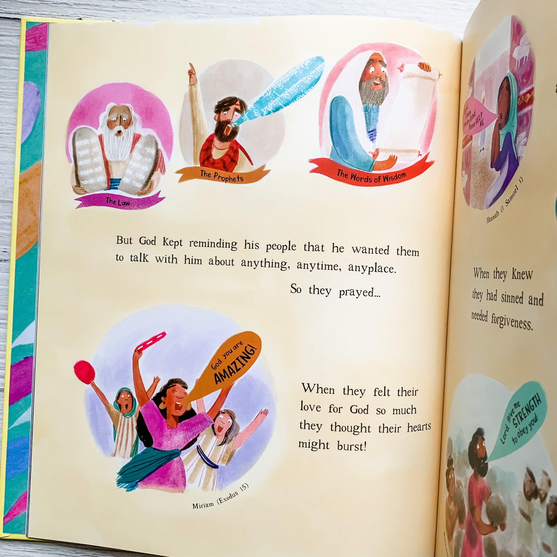 Any Time Any Place Any Prayer Christian children’s book – story about talking to God and learning how to pray.