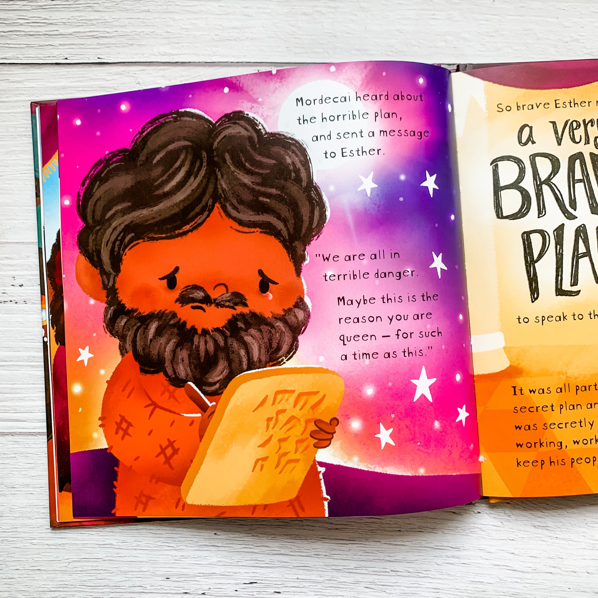 Esther and the Very Brave Plan Christian children’s Bible storybook – story of Esther, courage, and trusting God.