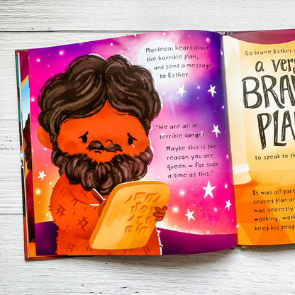 Esther and the Very Brave Plan Christian children’s Bible storybook – story of Esther, courage, and trusting God.