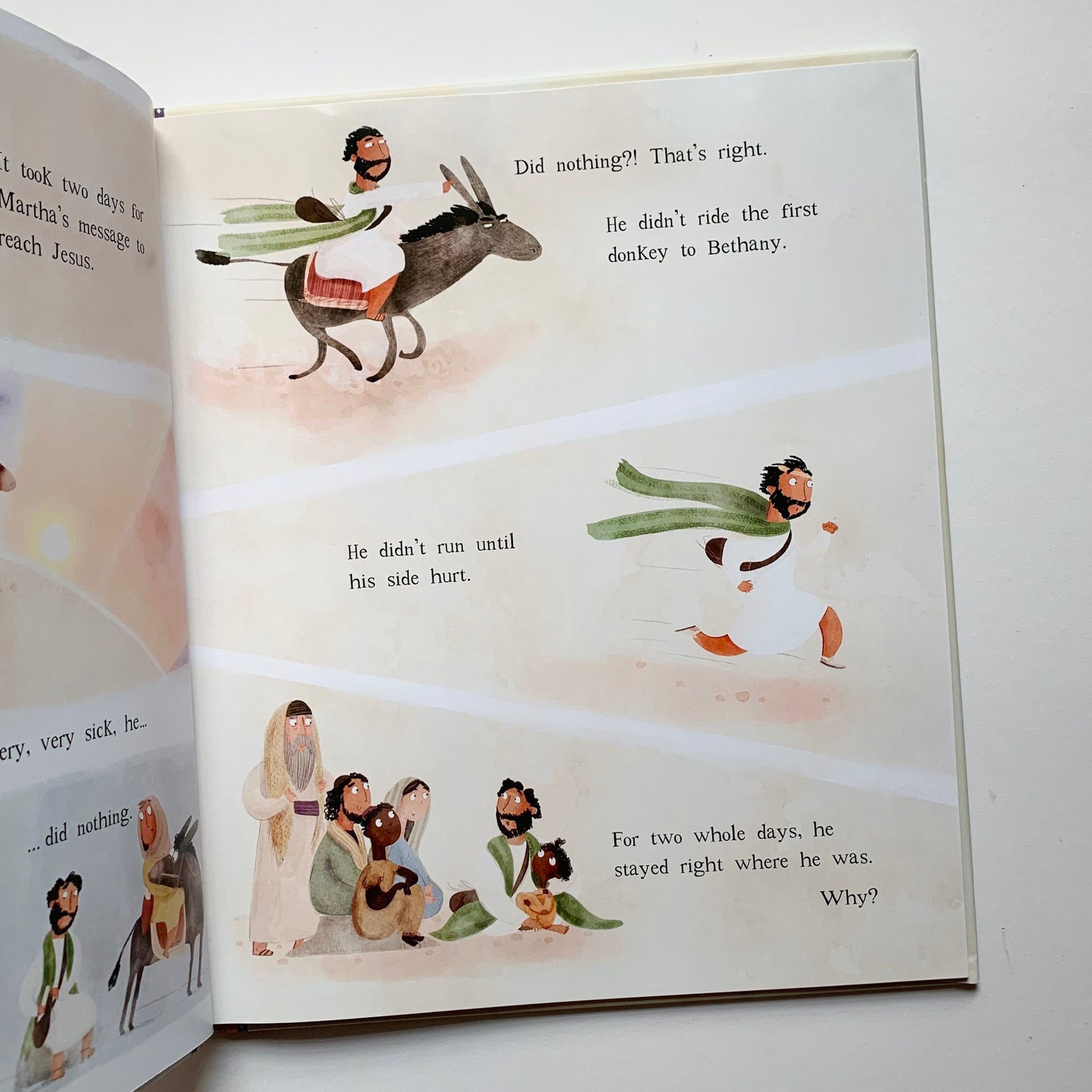 Goodbye to Goodbyes Christian children’s Bible storybook – story of Jesus, Lazarus, and God’s promise of eternal life.