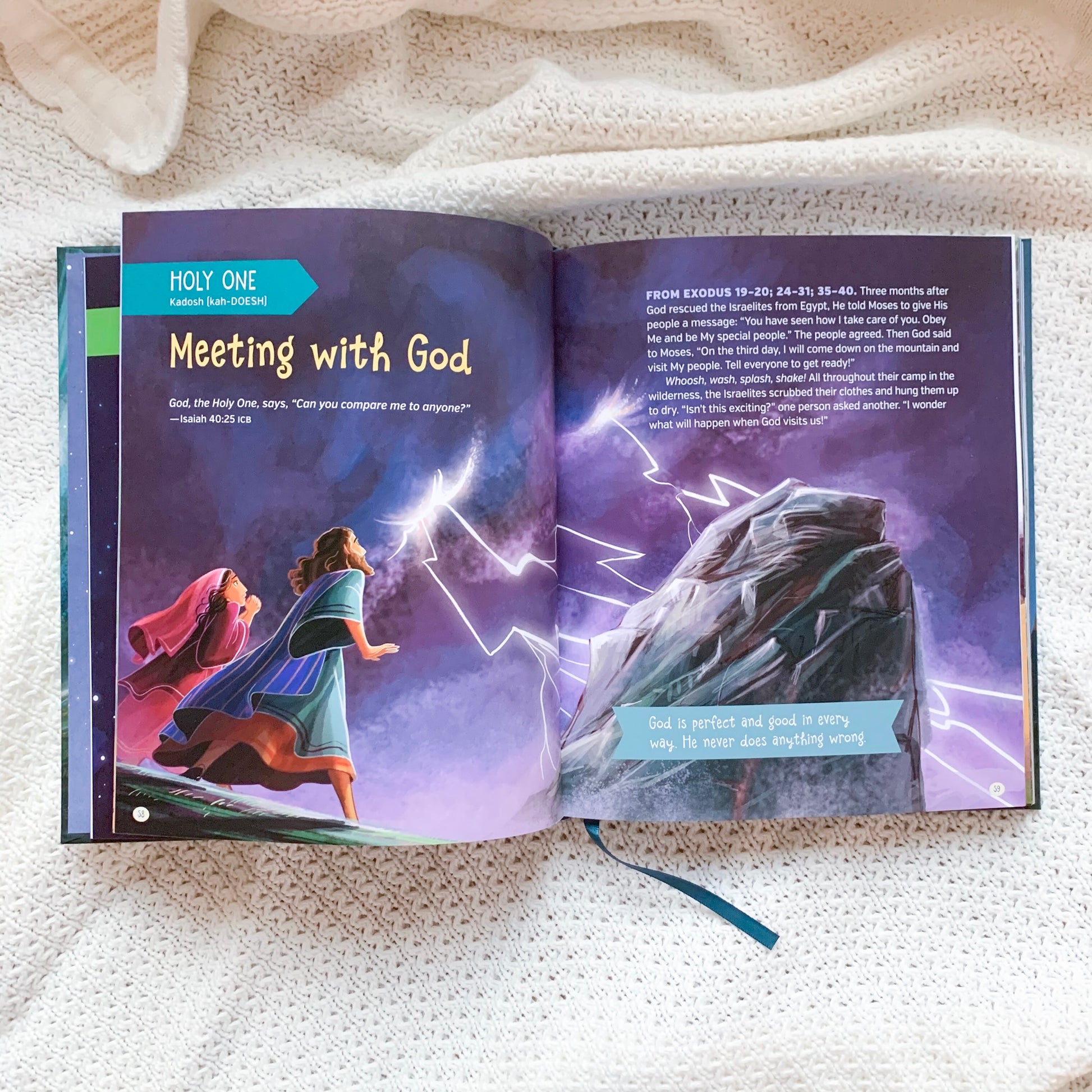 I Am: 40 Reasons to Trust God devotional for children – Bible stories about God’s names, love, and faithfulness.