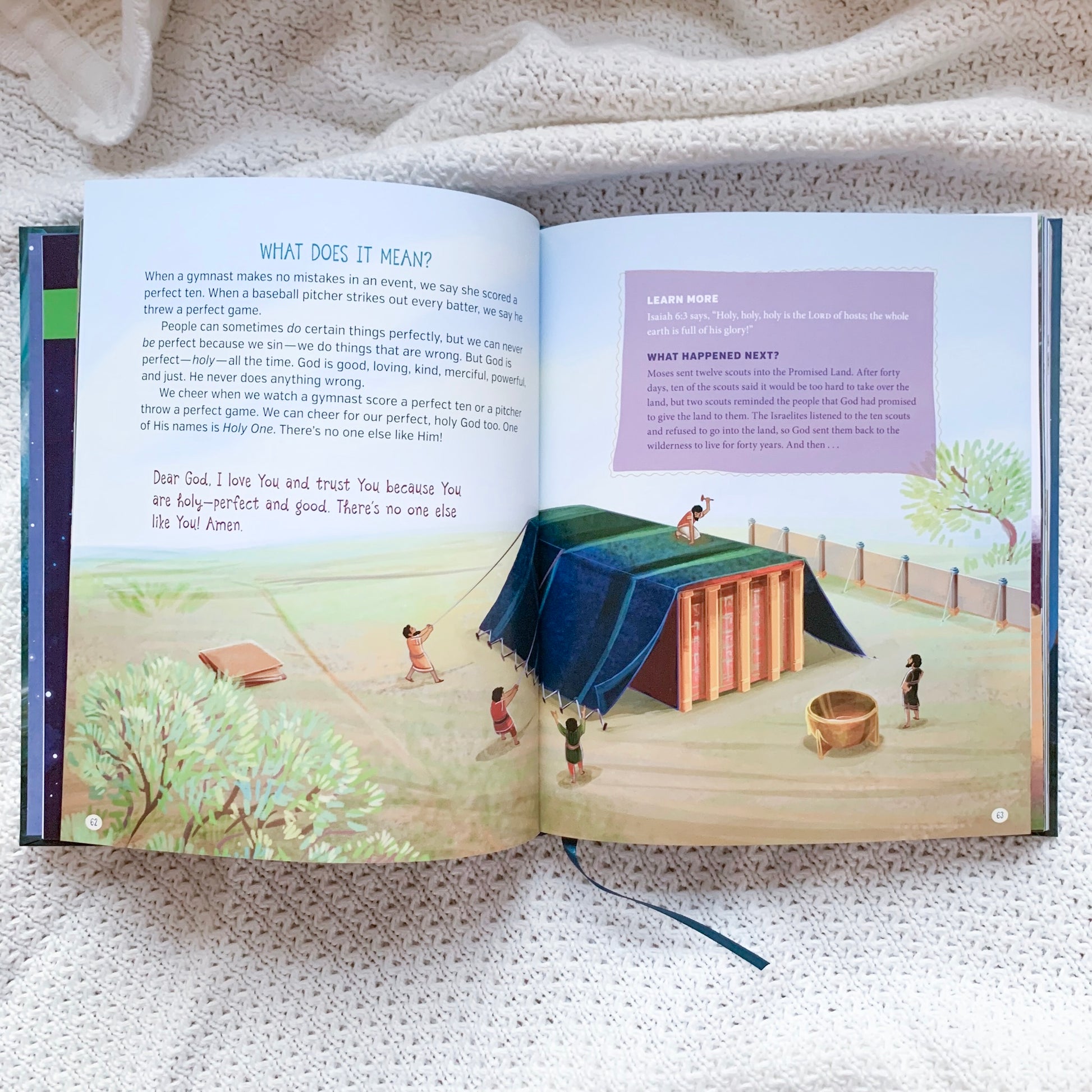 I Am: 40 Reasons to Trust God devotional for children – Bible stories about God’s names, love, and faithfulness.