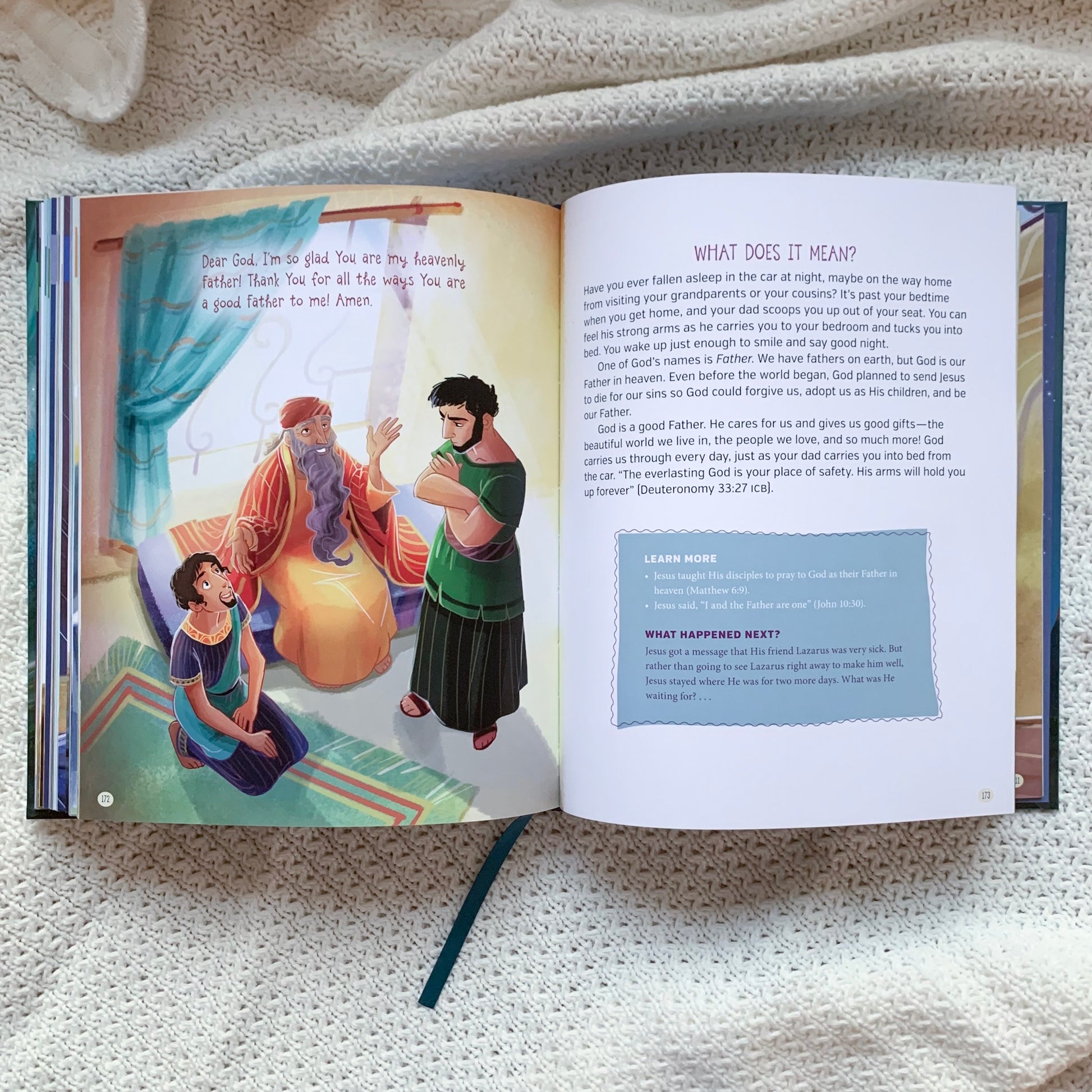 I Am: 40 Reasons to Trust God devotional for children – Bible stories about God’s names, love, and faithfulness.