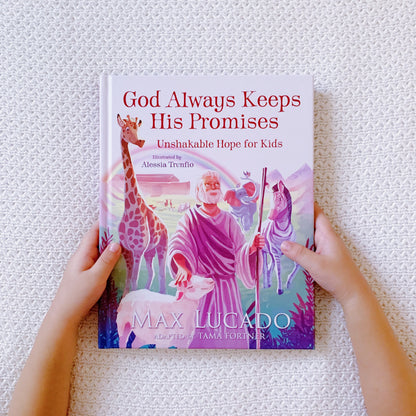 God Always Keeps His Promises: Unshakable Hope for Kids Devotional (minor scratch and dent)