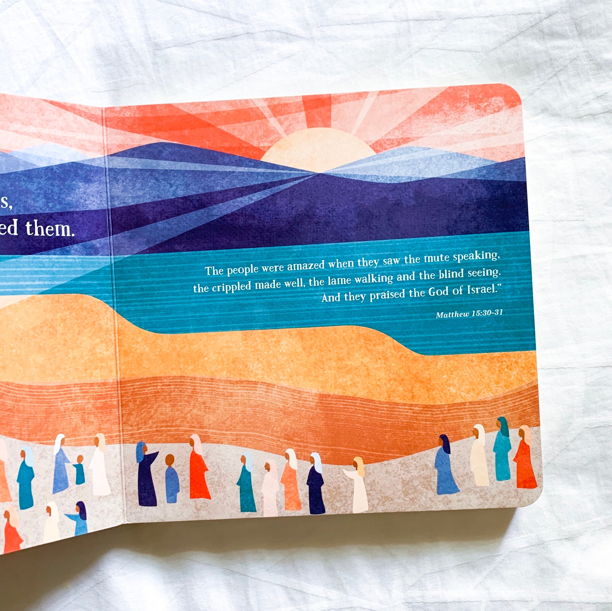 Jesus Heals: An Anatomy Primer – Christian board book about Jesus’ healing miracles for young children