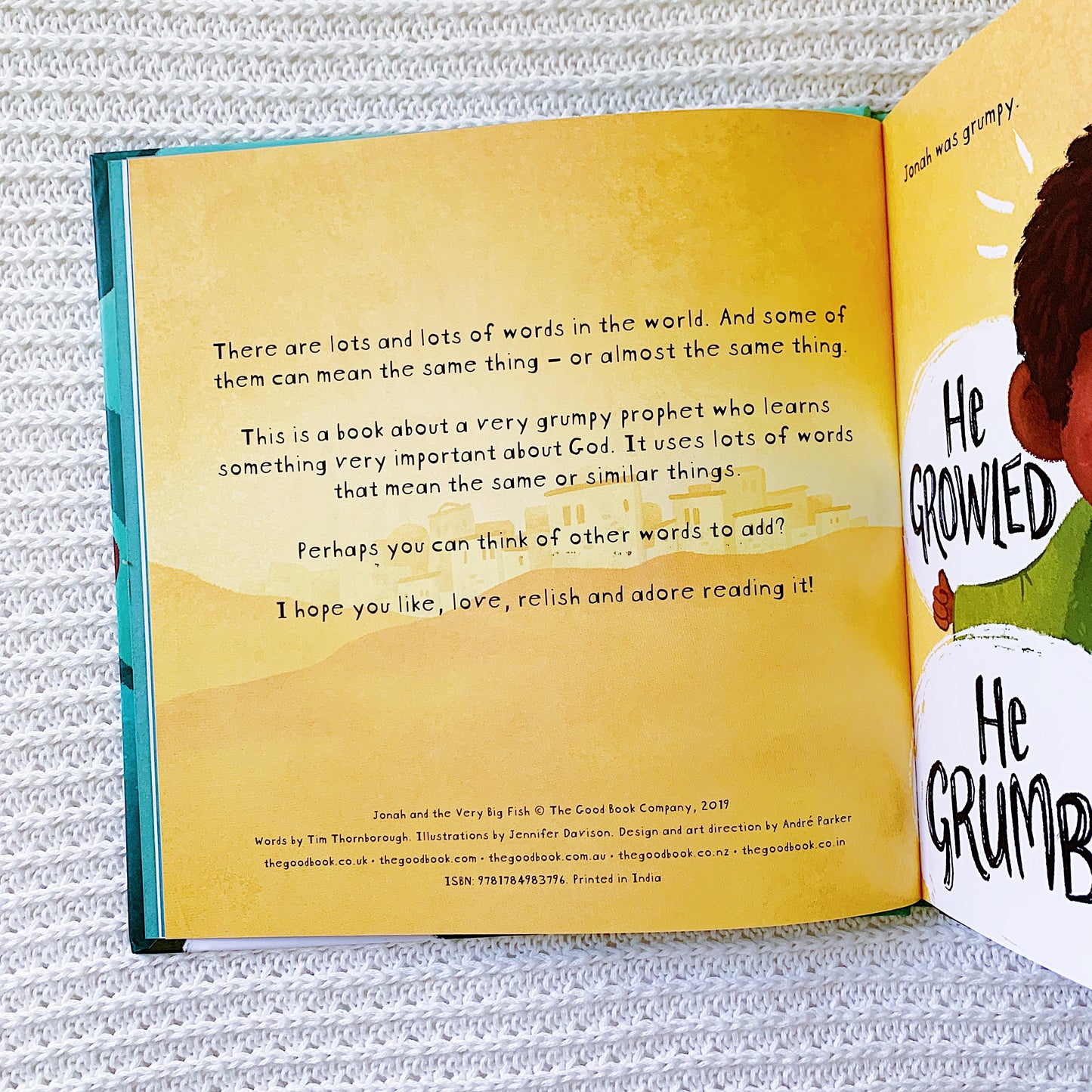 Jonah and the Very Big Fish Christian children’s Bible storybook – story of Jonah, God’s mercy, and forgiveness.