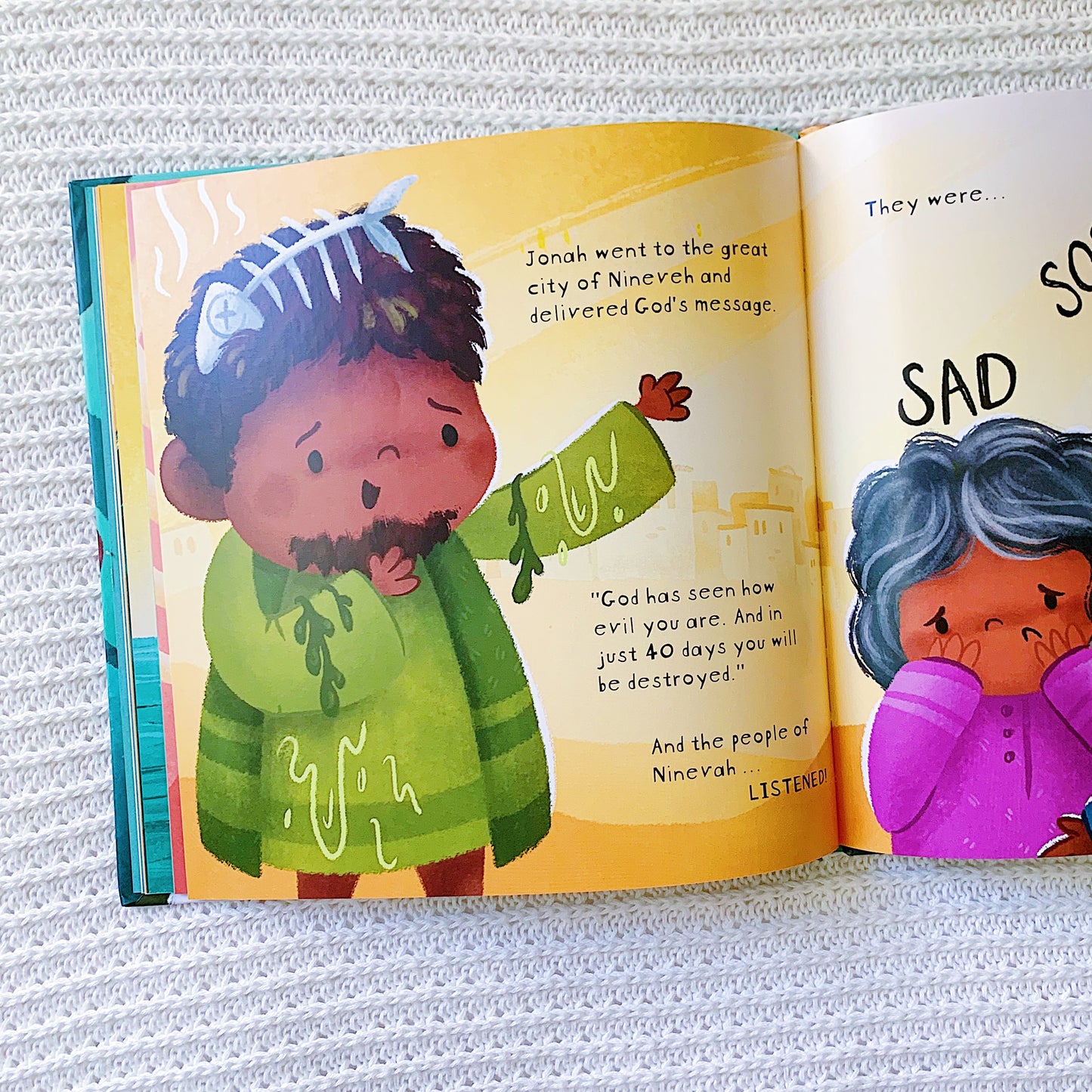 Jonah and the Very Big Fish Christian children’s Bible storybook – story of Jonah, God’s mercy, and forgiveness.