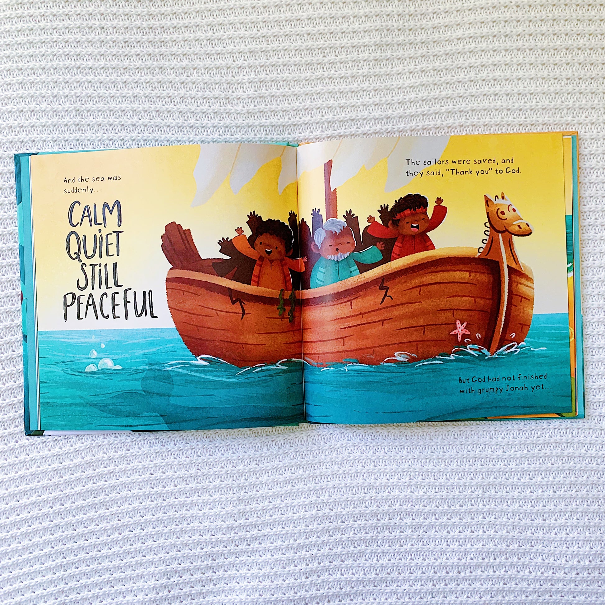 Jonah and the Very Big Fish Christian children’s Bible storybook – story of Jonah, God’s mercy, and forgiveness.