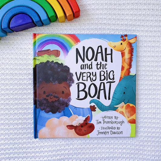 Noah and the Very Big Boat Christian children’s Bible storybook – story of Noah’s Ark, God’s promises, and faithfulness.