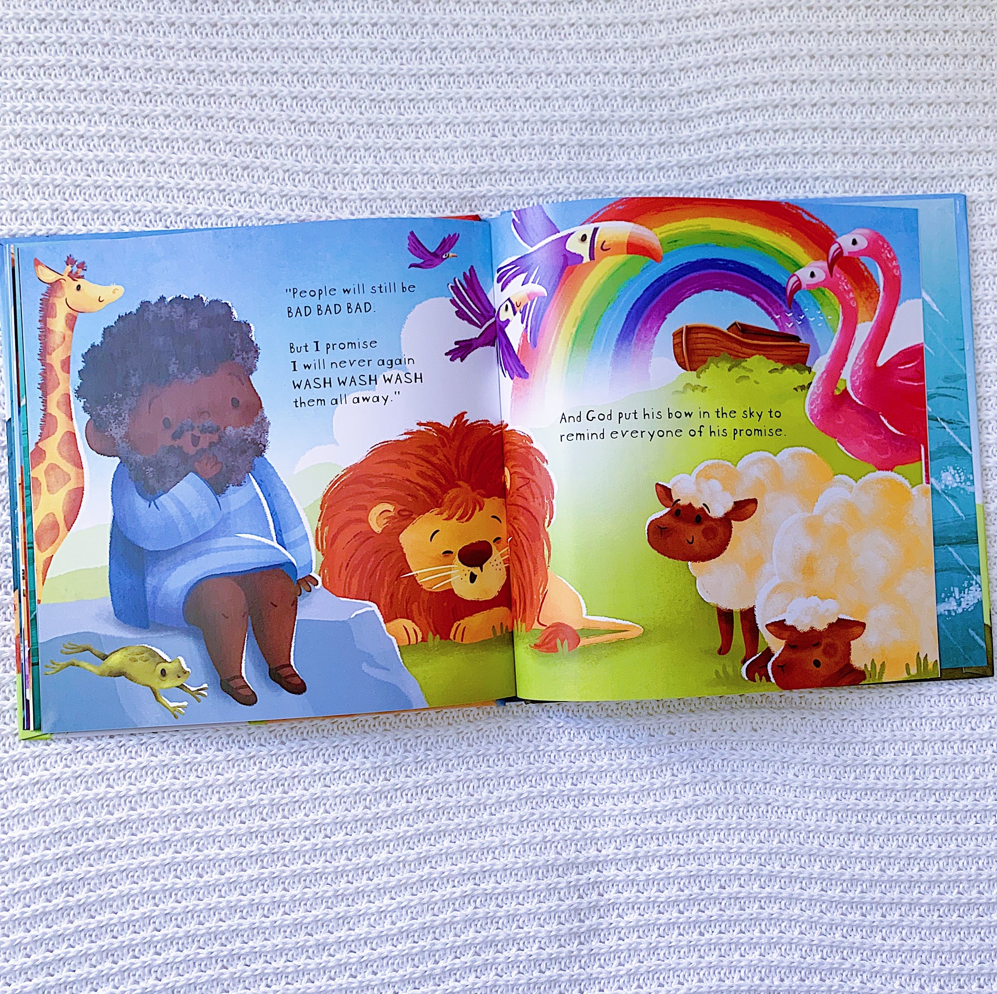 Noah and the Very Big Boat Christian children’s Bible storybook – story of Noah’s Ark, God’s promises, and faithfulness.