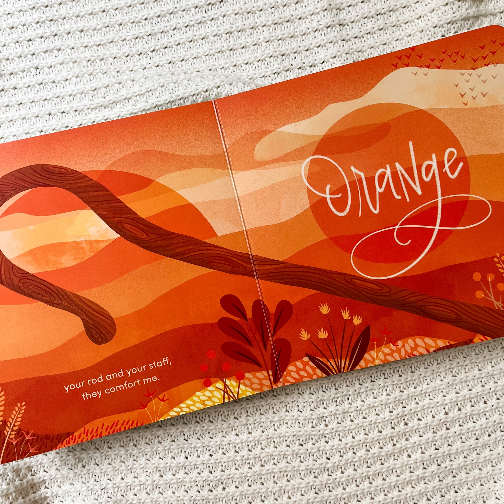 Psalm 23: A Colors Primer board book for babies and toddlers.