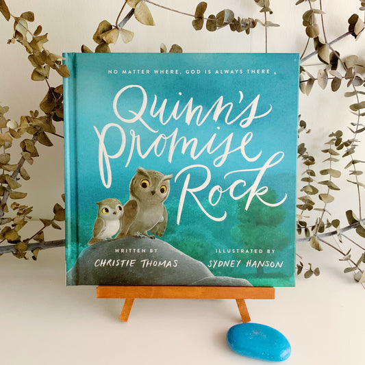Quinn’s Promise Rock – Christian picture book about God’s presence and love for children.