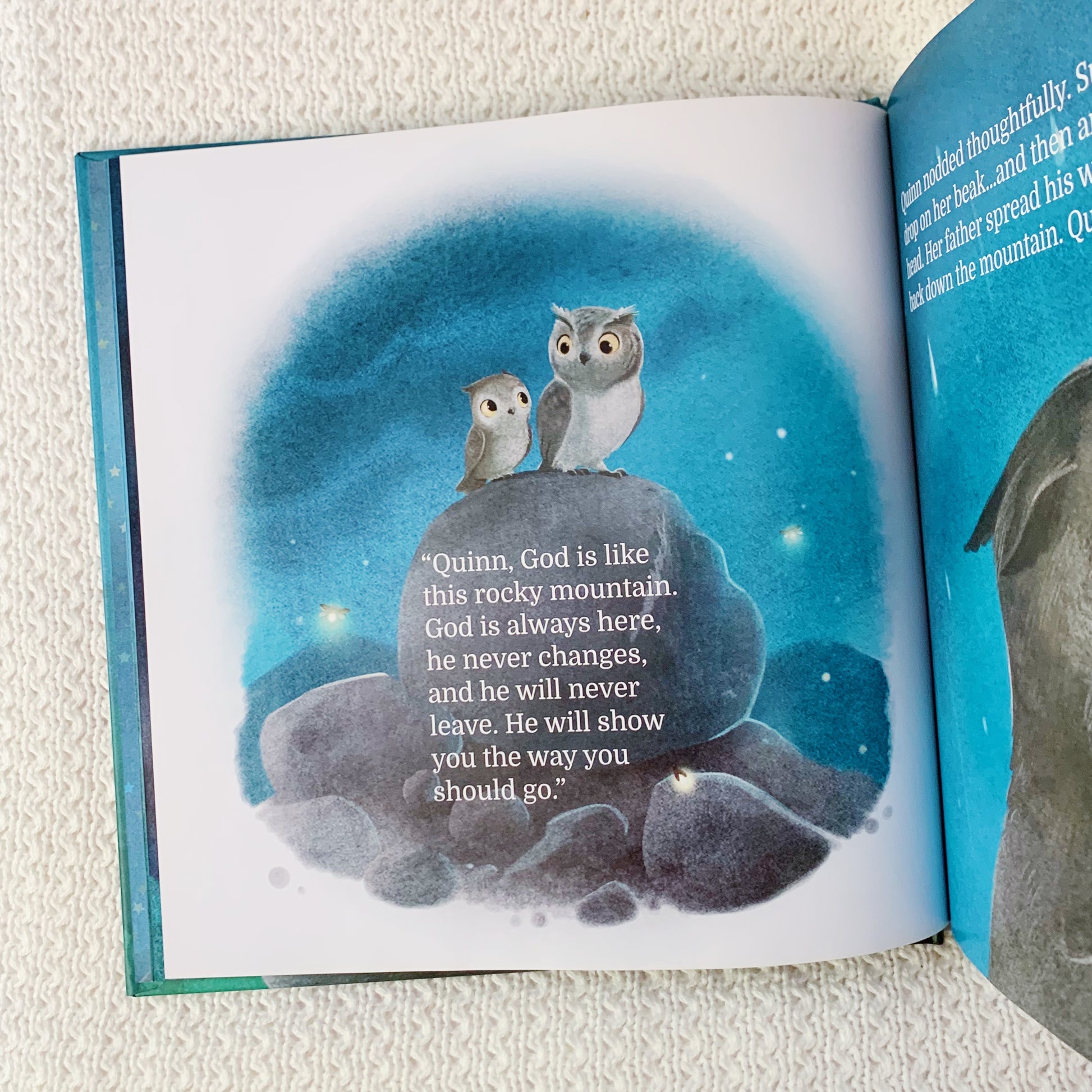 Quinn’s Promise Rock – Christian picture book about God’s presence and love for children.